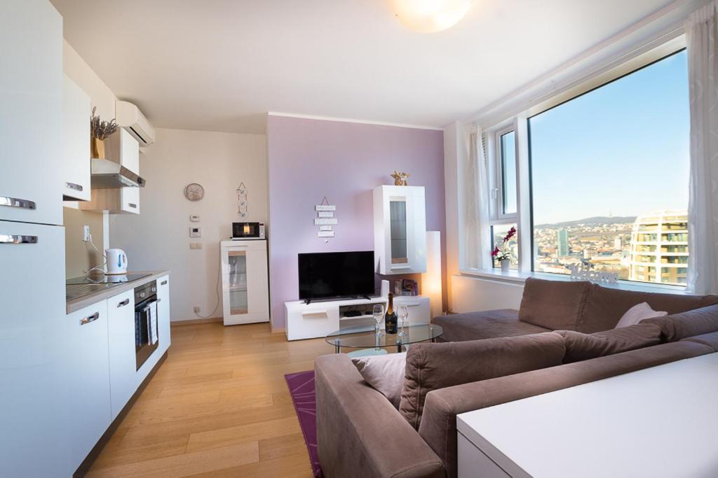Panoramaview/31Thfloor!/Luxury/Wifi/Parking Apartment Bratislava Exterior photo